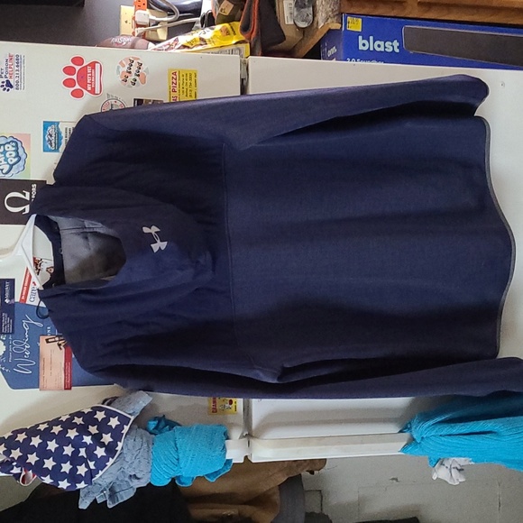 Men's Under Armour Storm 1/2 button hoodie - Picture 2 of 6